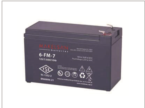 Makelsan 12V 7Ah Tam Bakimsiz Kuru Akü