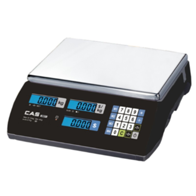 Cas Er Jr 15Kg Lcd Ekran Boyunsuz Fi̇yat Hesaplamali Terazi̇