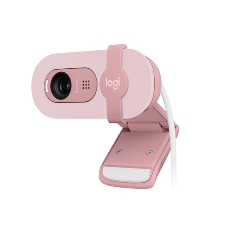 Logitech Brio 100 Full Hd 1080P Mi̇krofonlu Web Kamera Pembe 960-001623