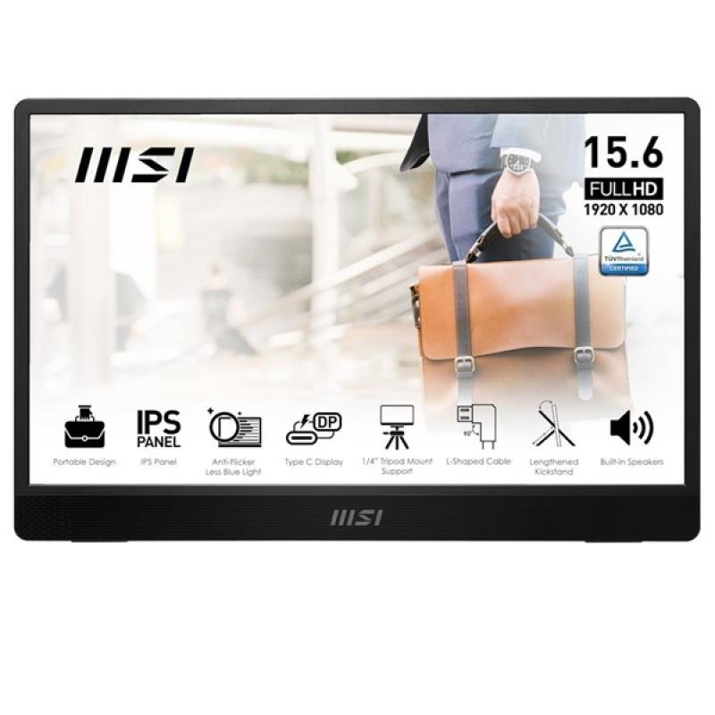 MSI 15.6 FLAT IPS PRO MP161 E2 4MS 60HZ TAŞINABİLİR MONİTÖR