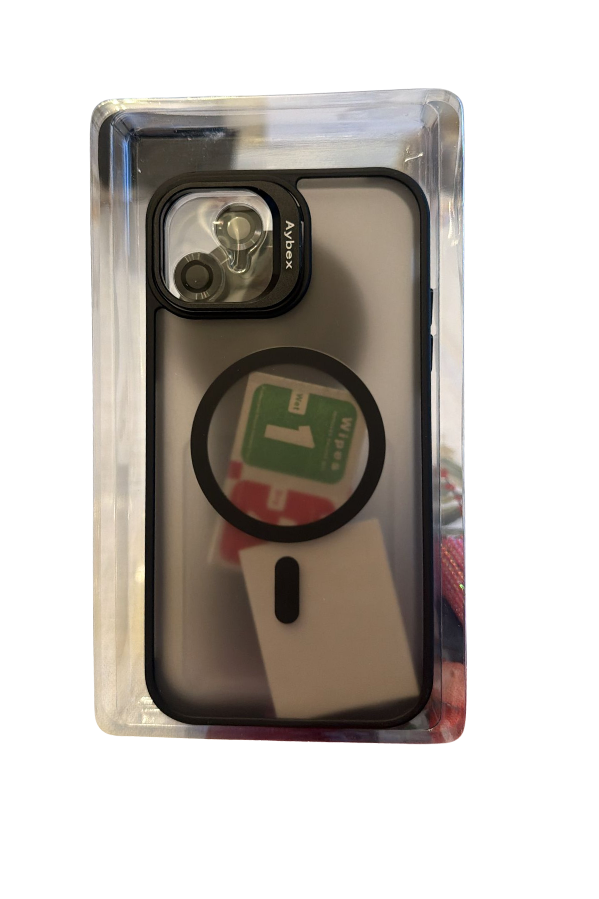 iPhone 11 Kamera Korumalı Magesafe Özellikli Silikon Telefon Kılıfı Siyah
