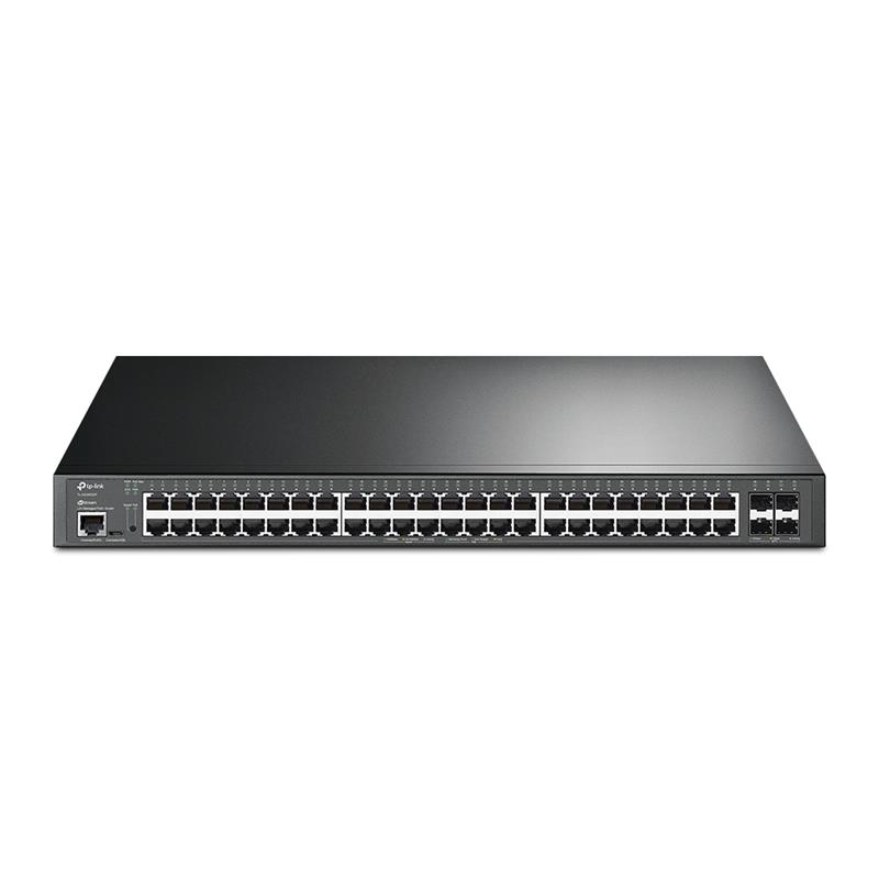Tp-Link Omada Tl-Sg3452Xp 48 Port Gigabit + 4X10Gb Sfp+ 500W Poe Jetstream Yöneti̇lebi̇li̇r Rackmount Switch