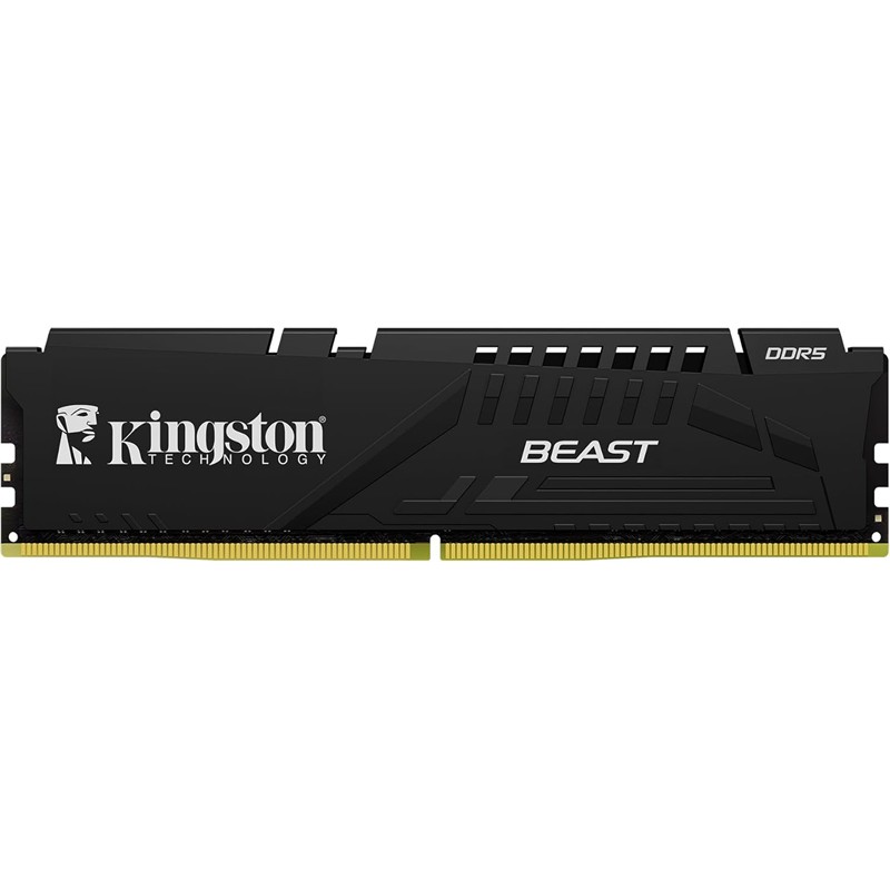 64 Gb Ddr5 6000Mhz Kingston Beast Black Expo 2X32Gb Cl36 Dimm Dt Kf560C36Bbek2/64Tr
