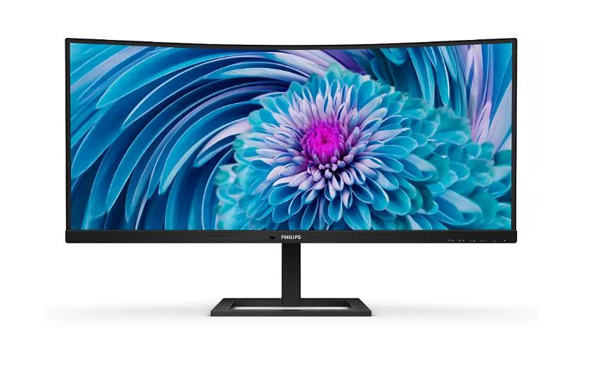 34 Philips 346E2Cuae/00 4Ms 100Mhz 1Xhdmi 1Xdp Wqhd 3440 X 1440 Usb-C Hoparlör Yüksekli̇k Ayari Curved Vesa Si̇yah