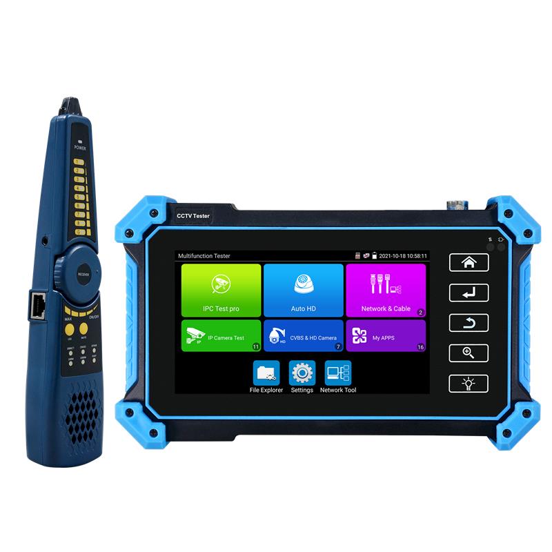 Uptech Ipc-5100C-Plus 4K 5.4 Inc Kablo Bulucu Ve Kamera Test Ci̇hazi Dokunmati̇k Bataryali