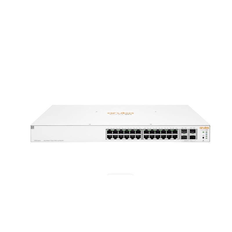 Hpe Aruba Ion 1930 Jl684B 24 Port Gigabit+4X10Gb Sfp Yöneti̇lebi̇li̇r L2+ Rackmount 370W Poe Switch
