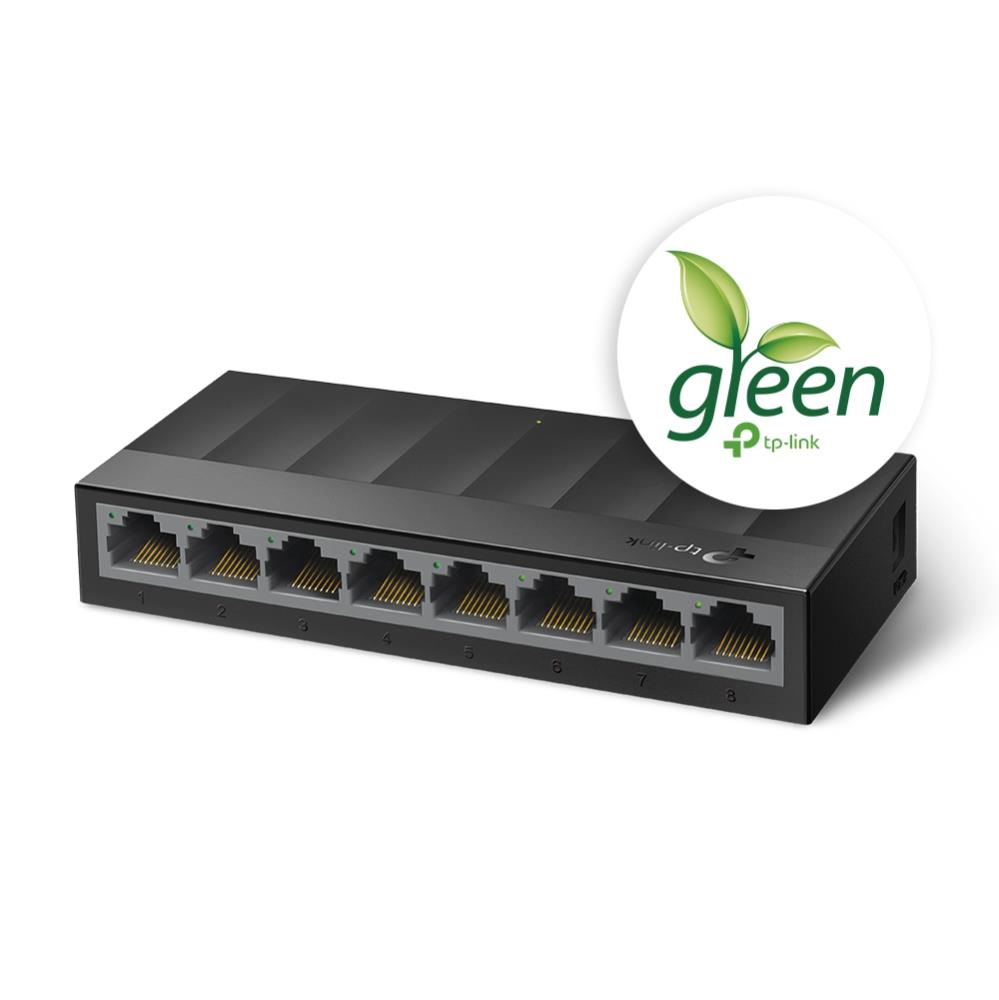 Tp-Link Ls1008G 8 Port 10/100/1000 Gigabit Plasti̇k Kasa Switch