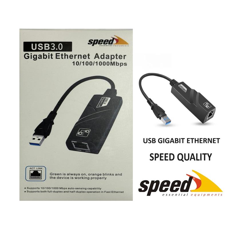 Speed Sp-Ue050 Usb3.0 Gigabit Ethernet Dönüştürücü