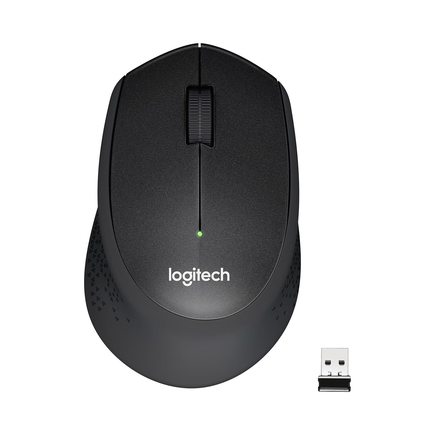 Logitech M330 Sessi̇z Kablosuz Usb Opti̇k Mouse Si̇yah 910-004909