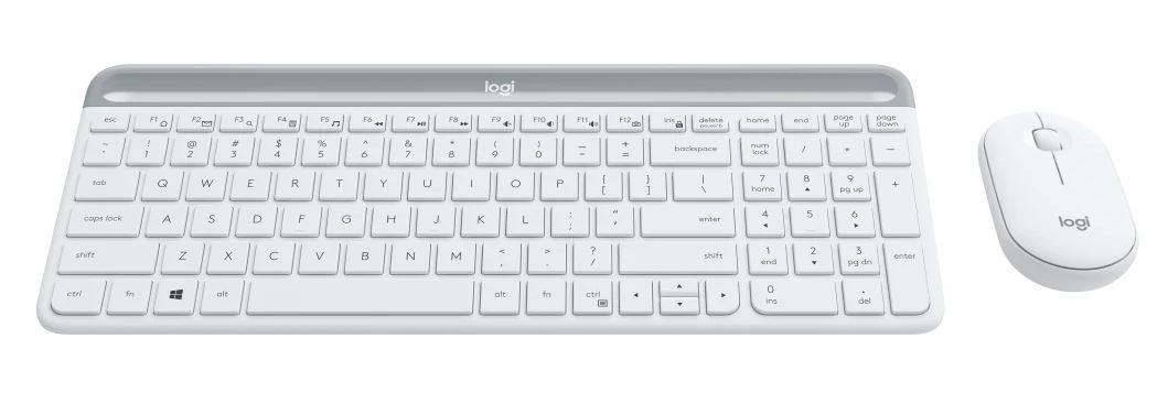 Logitech Mk470 Q Tr Ince Kablosuz Klavye Mouse Set Beyaz 920-009436