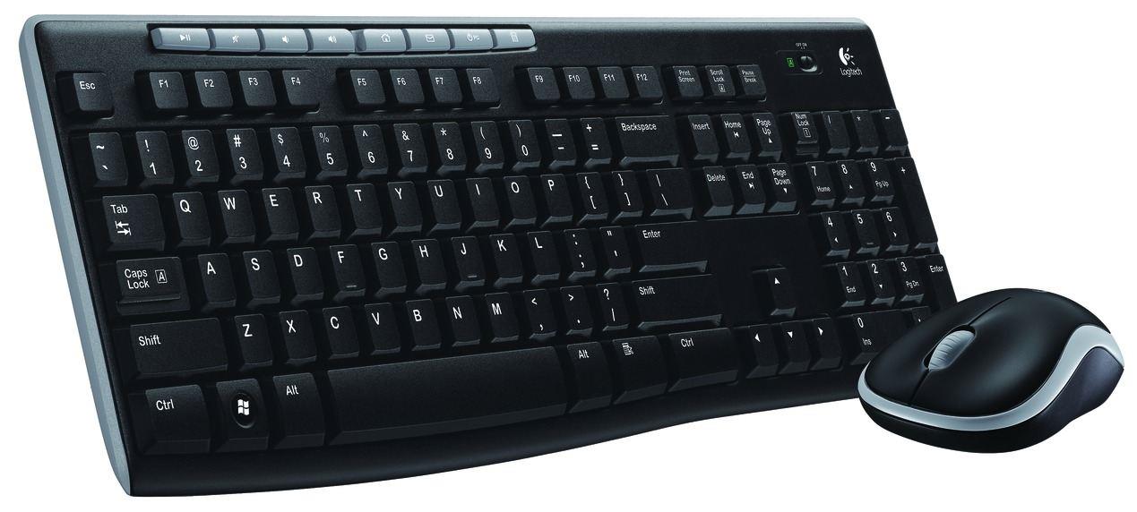 Logitech Mk270 Q Tr Kablosuz Klavye Mouse Set Si̇yah 920-004525