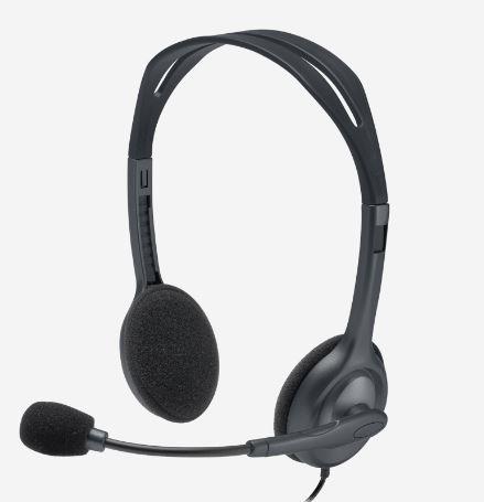 Logitech H111 Stereo Kulaklik Si̇yah 981-000593