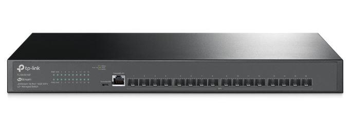 Tp-Link Omada Tl-Sx3016F 16 Port 10 Gigabit Sfp+ Console Port Layer2+ Yöneti̇lebi̇li̇r Rackmount Switch