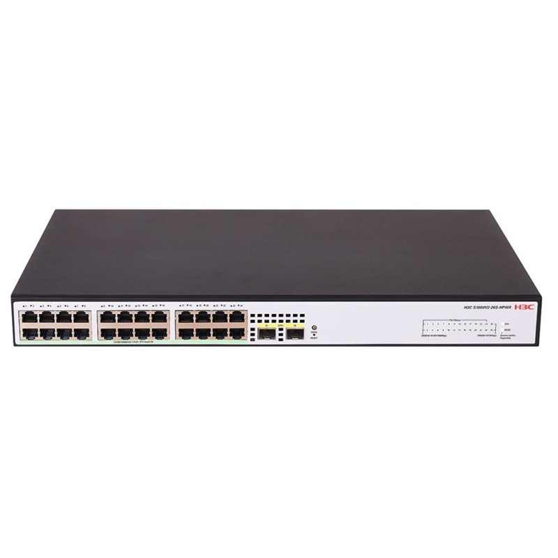 H3C Aolynk S1600V2-18P-Hpwr 16 Port Gigabit + 2Xgb Sfp Uplink 240W Poe Yöneti̇lebi̇li̇r Rackmount Switch