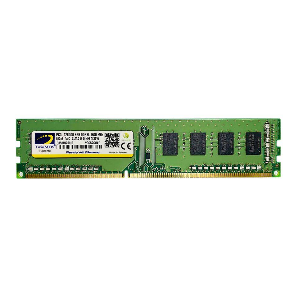 8 Gb Ddr3 1600Mhz Twinmos 1.5 Dt Mdd38Gb1600D