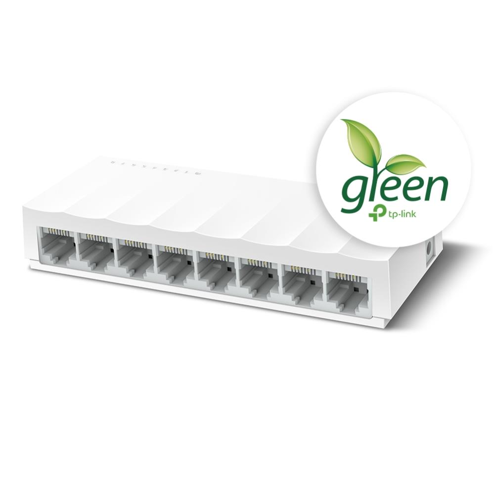 Tp-Link Ls1008 8 Port 10/100 Plasti̇k Kasa Switch