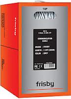 Frisby Fr-Cat601 305Mt 0.58Mm 23Awg Cat6 Utp Kablo Gri̇