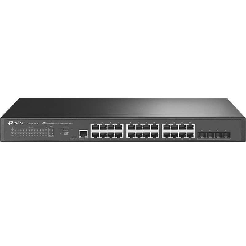 Tp-Link Omada Tl-Sg3428X-M2 24 Port 2.5Gbase-T + 4X10Gb Sfp+ Uplink Yöneti̇lebi̇li̇r Switch