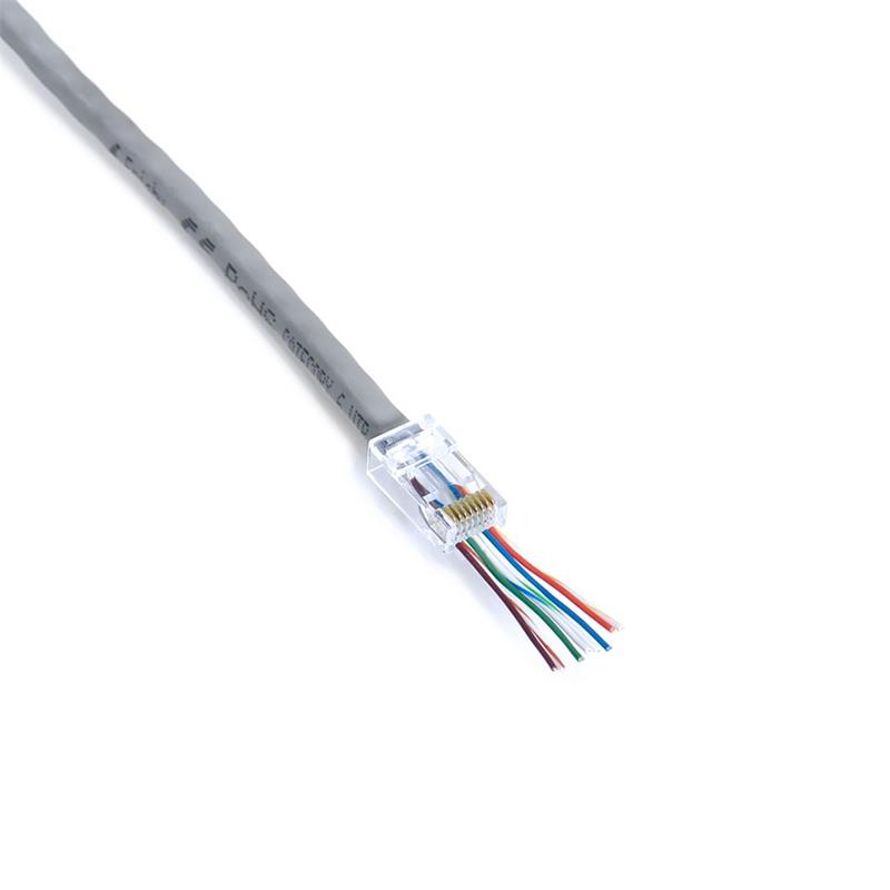 Frisby Fnw-Rj4528N Cat6 Ezrj-45 Yeni̇ Nesi̇l Utp Konnektör 100Lü Kutu
