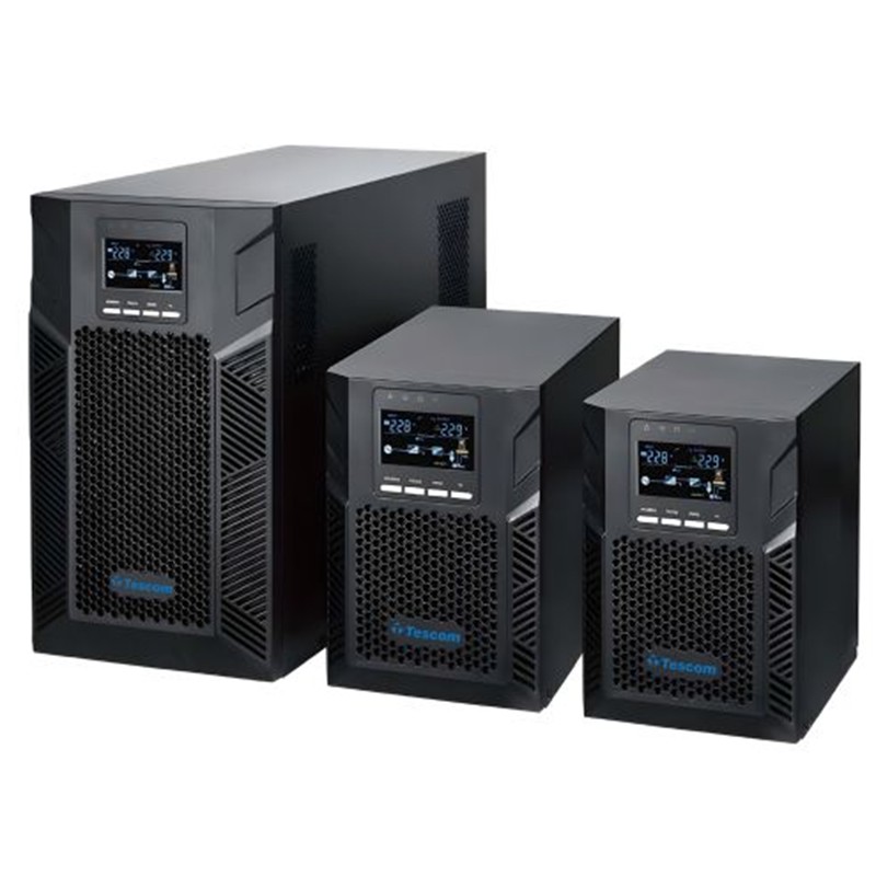 Tescom Neoline 2Kva 1F/1F (4X7Ah) 5/10Dk Lcd Online Ups