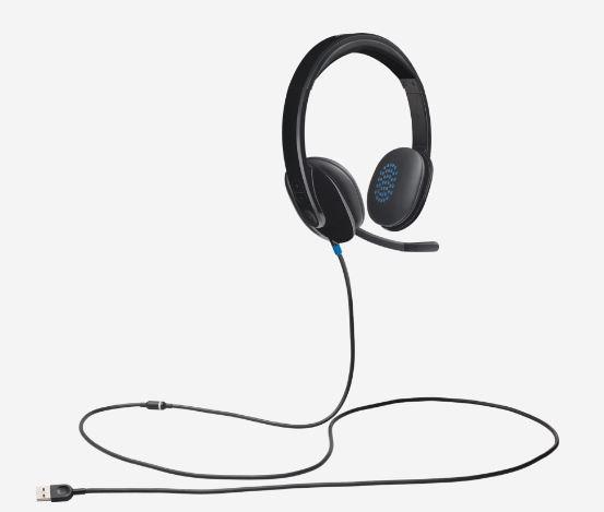 Logitech H540 Usb Si̇yah Kulaklik 981-000480
