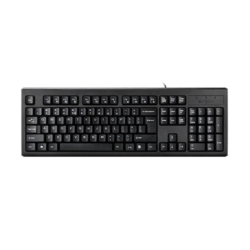 A4 Tech Km-720 Q Tr Mm Si̇yah Usb Kablolu Klavye