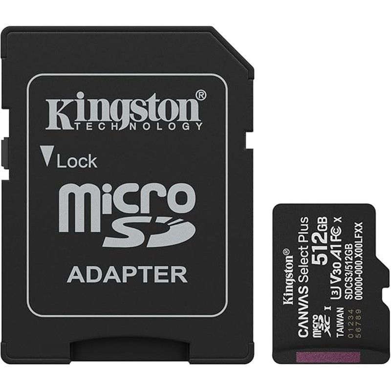 512 Gb Kingston Micro Sd Cl10 Sdcs3/512Gb