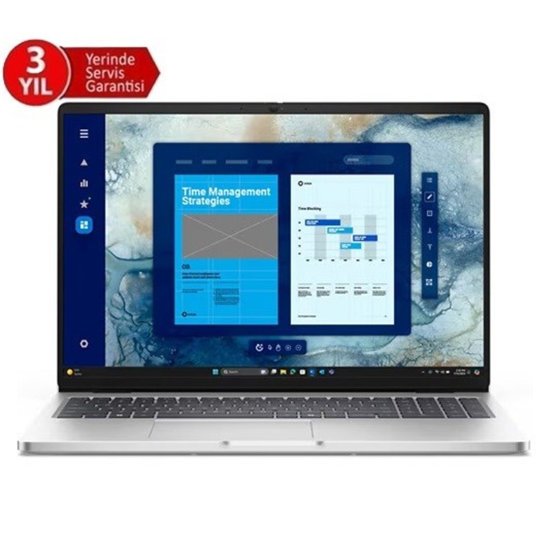 Dell Nb Pro 16 Ultra7 255U 16Gb 512Ssd Win11Pro Bto107_Pc16250_W (3 Yil Yeri̇nde Garanti̇)