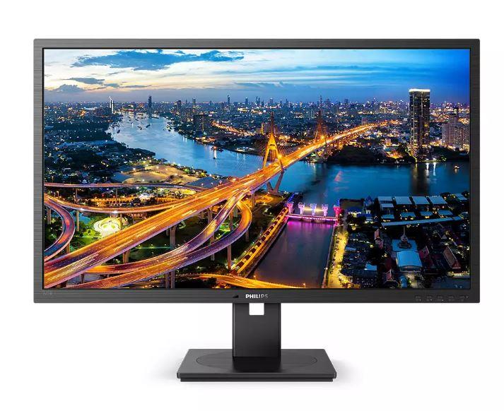 31.5 Philips 325B1L/00 Ips 4Ms 75Mhz 2Xhdmi 2Xdp 1Xusb-B Qhd 2560X1440 Hoparlör Yüksekli̇k Ayari Flicker-Free Vesa Si̇yah