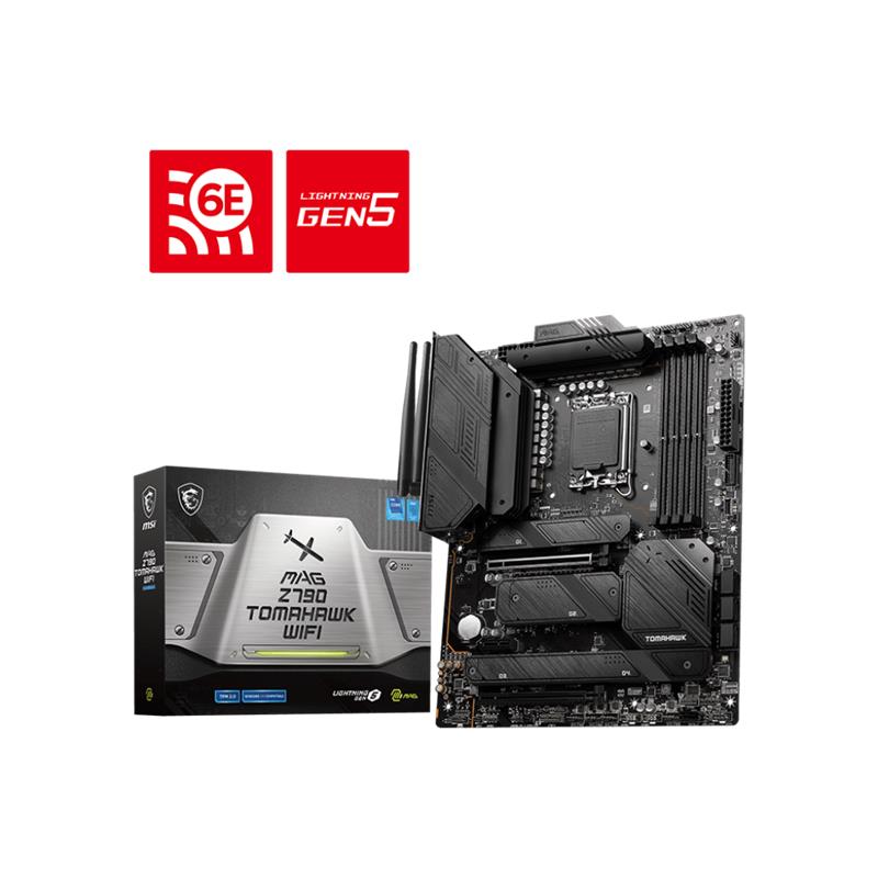 Msi Mag Z790 Tomahawk Wifi Ddr5 7200Mhz 1Xhdmi 1Xdp 4Xm.2 Usb 3.2 Atx 1700P(12. / 13. Ve 14. Nesi̇l İşlemci̇ Uyumlu)