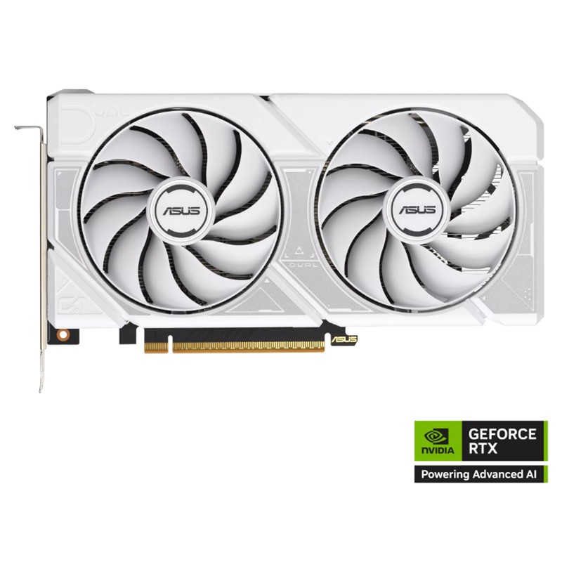 Asus Geforce Dual-Rtx5060-O8G-White 8Gb Gddr7 128Bit 1Xhdmi 3Xdp Ekran Karti